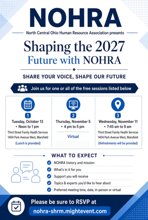 Shaping NOHRA for 2027 (November 5)